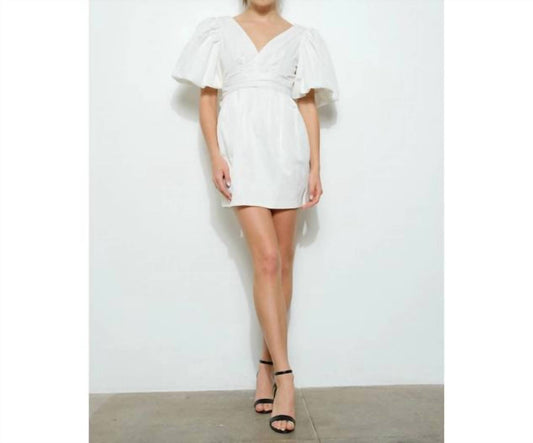 Ina - Bow Back Mini Dress