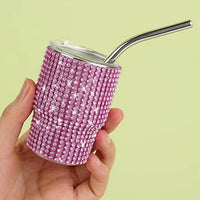 Desheng Enterprise - Mini Tumbler Shot Glass With Straw