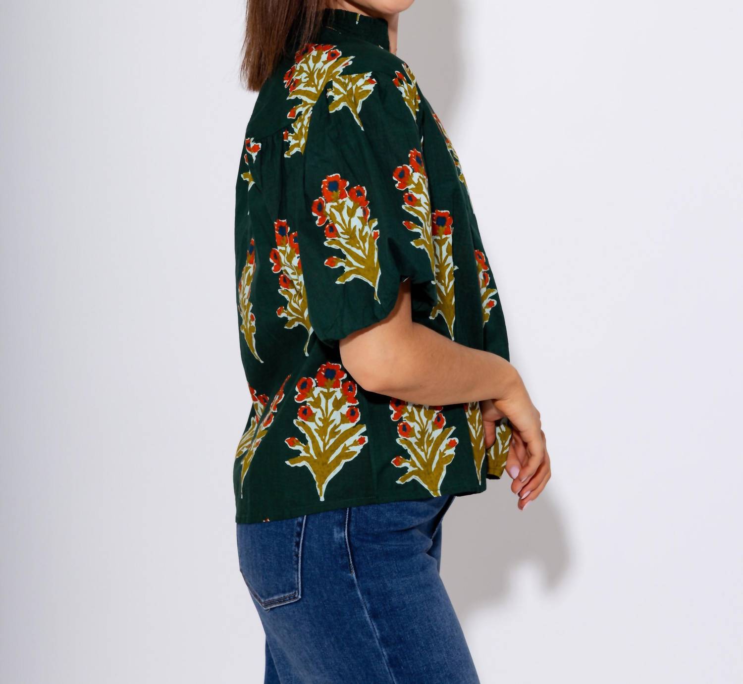 Thml - Puff Sleeve Floral Top