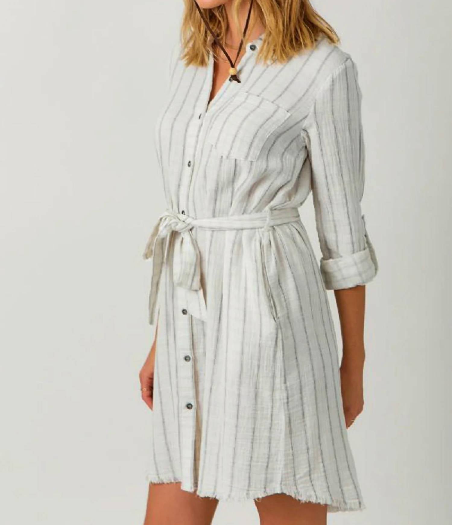 Mystree - Washed Shirt Dress