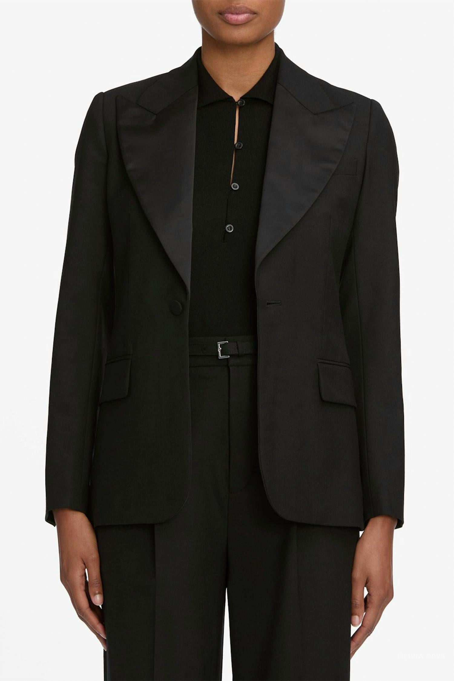 Frame - Peak Lapel Blazer