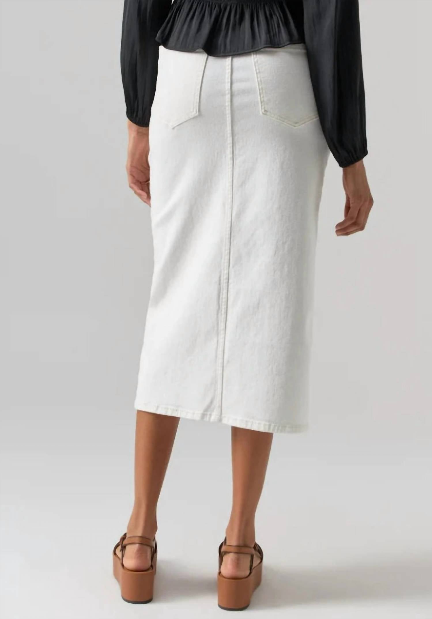 Sanctuary - Women's Denim Midi Skirt