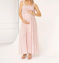 Angel Maternity - Floral Maternity Dress