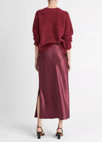 Vince - Side Slit Slip Skirt