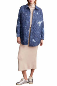 Tribal - Printed Quilted Shacket