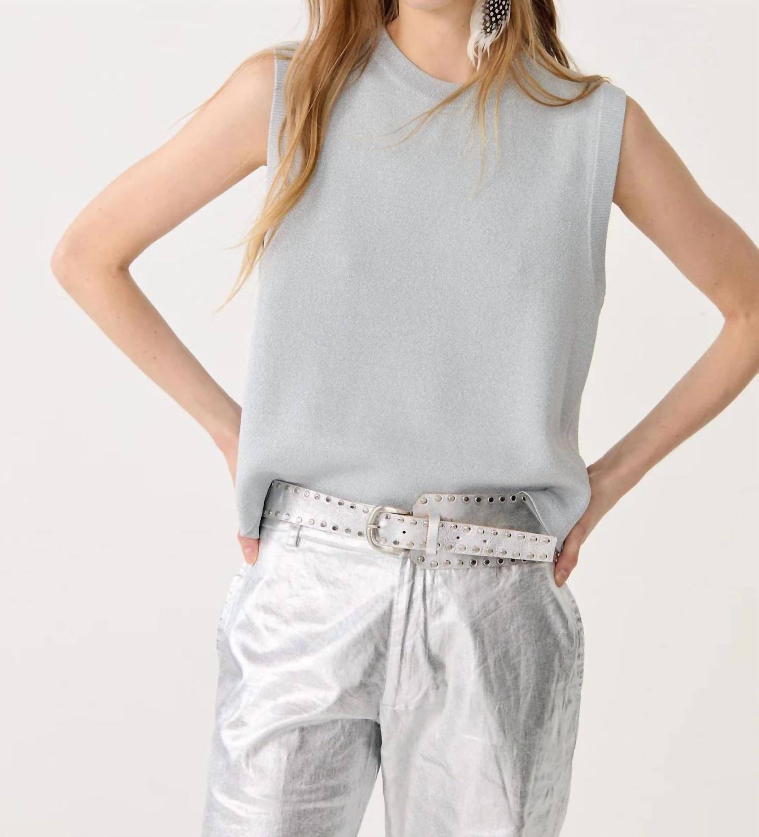 Lanhtropy - Glitter Knitted Top