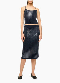 Staud - Mimi Sequin Midi Skirt