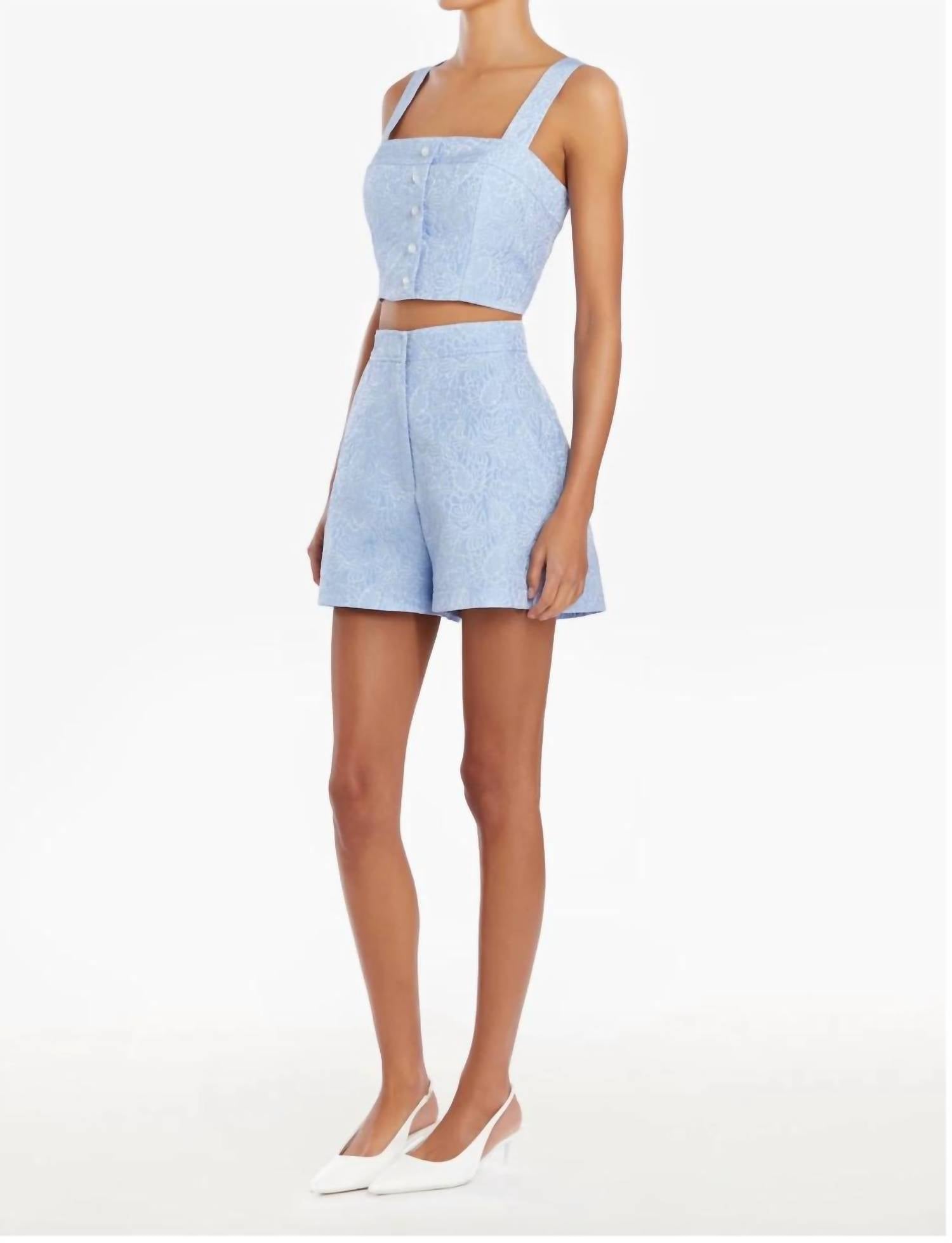 Amanda Uprichard - Spade Remington Brocade Top