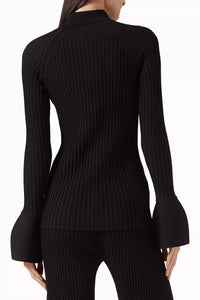 Alexis - Olena Rib-knit Top