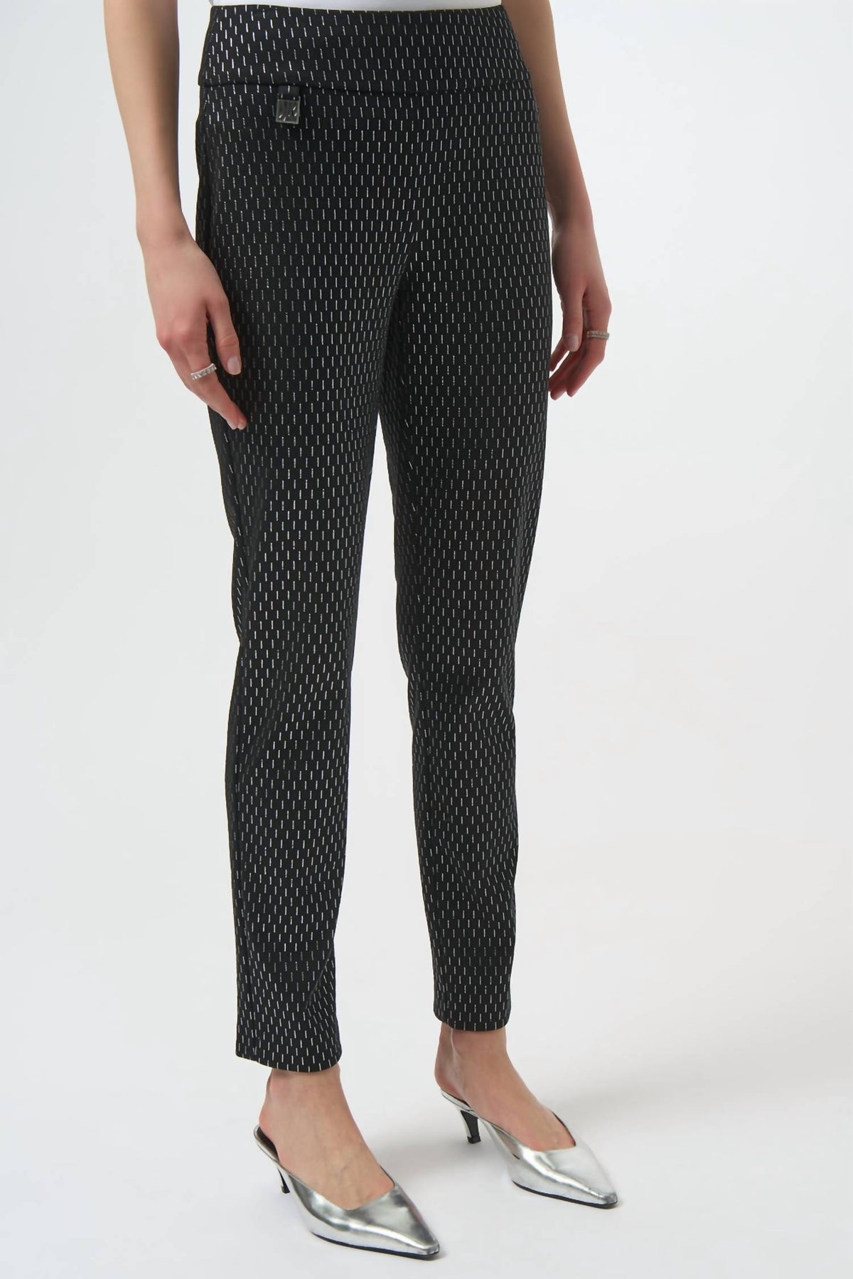 Joseph Ribkoff - Slim Formal Geometric Trousers