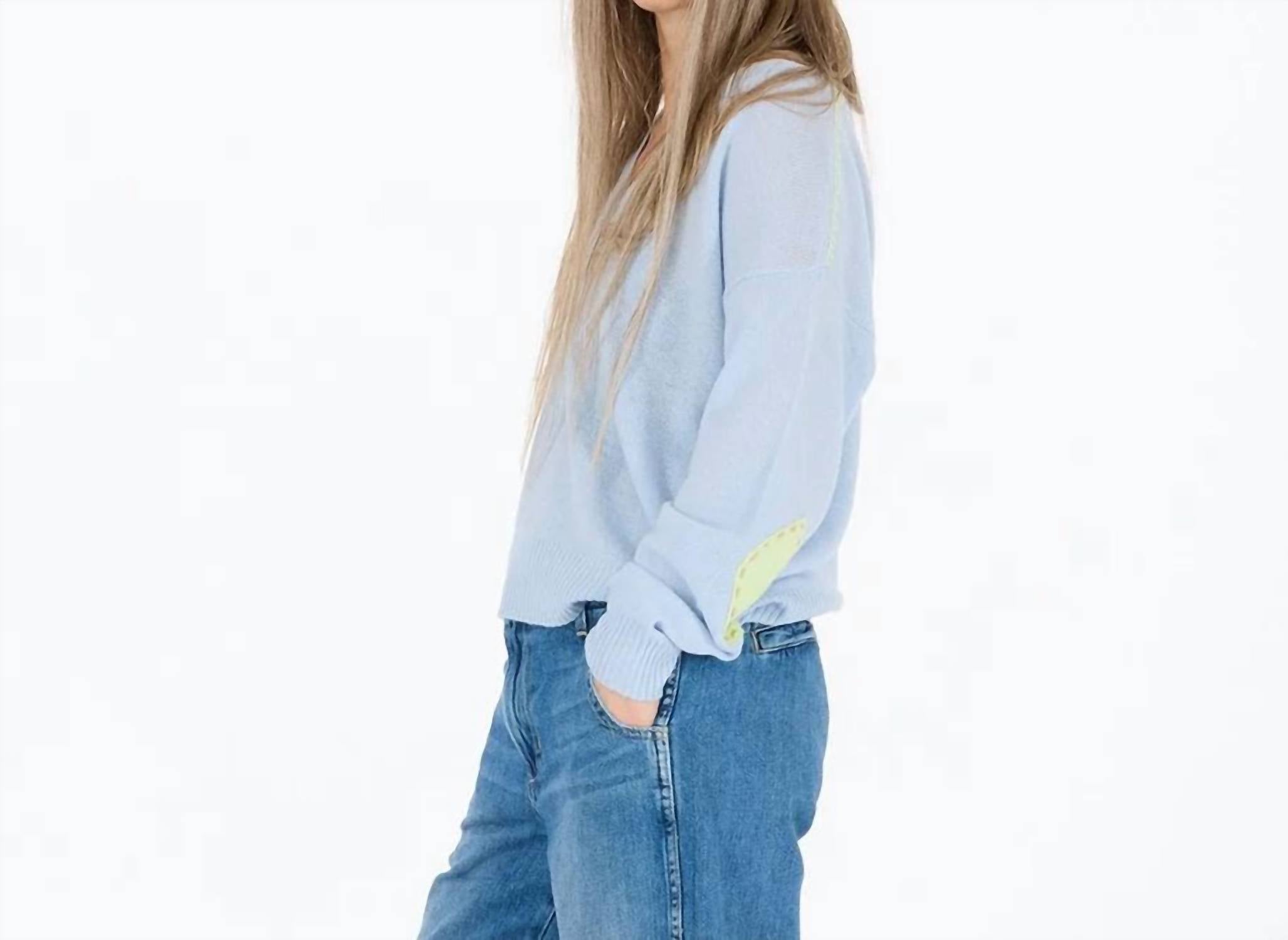 Kerri Rosenthal - Deep V-neck On And On Sweater