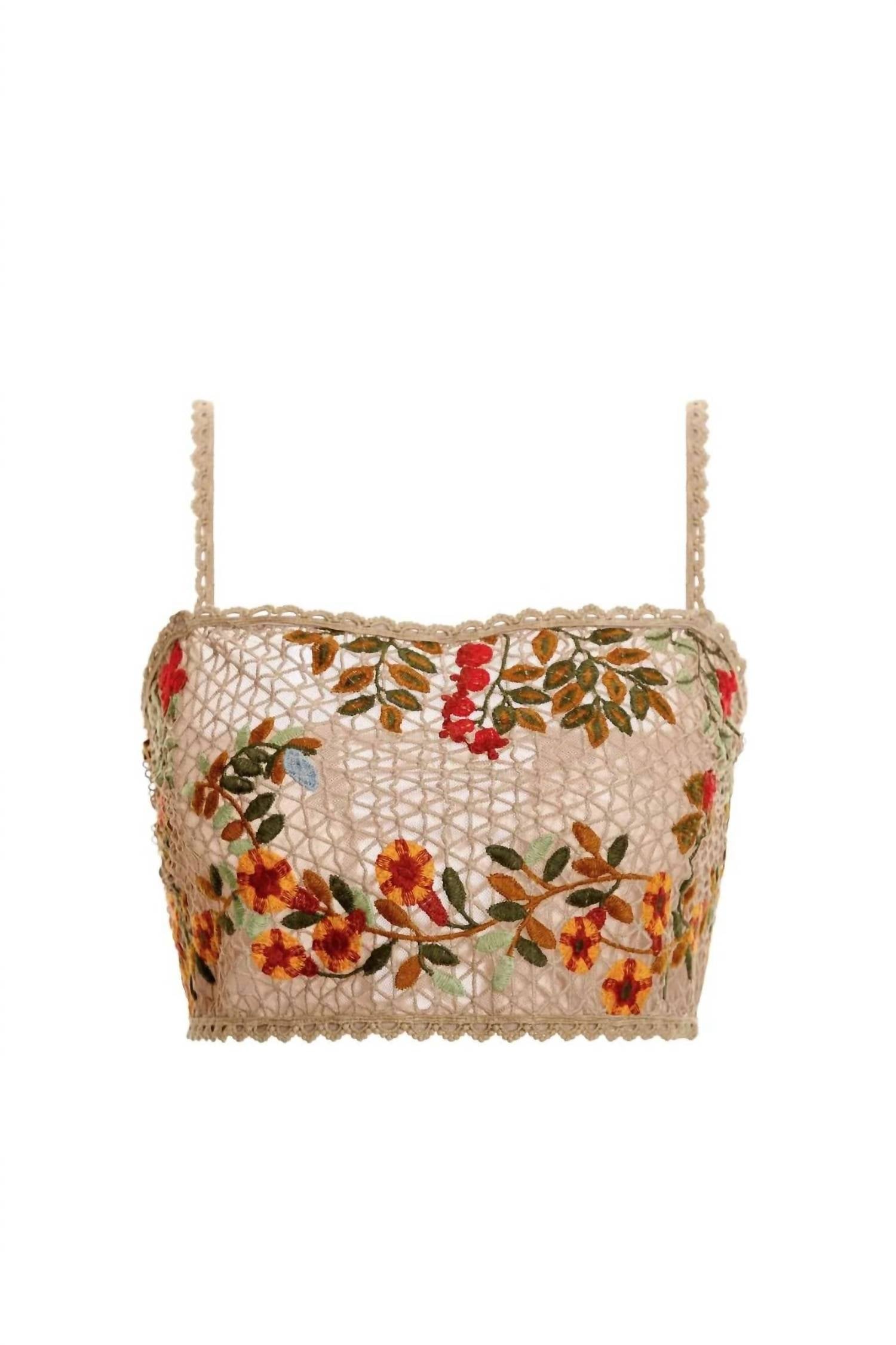Agua Bendita - Vicky Crop Top