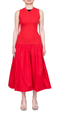 Simon Miller - Yanez Poplin Combo Dress