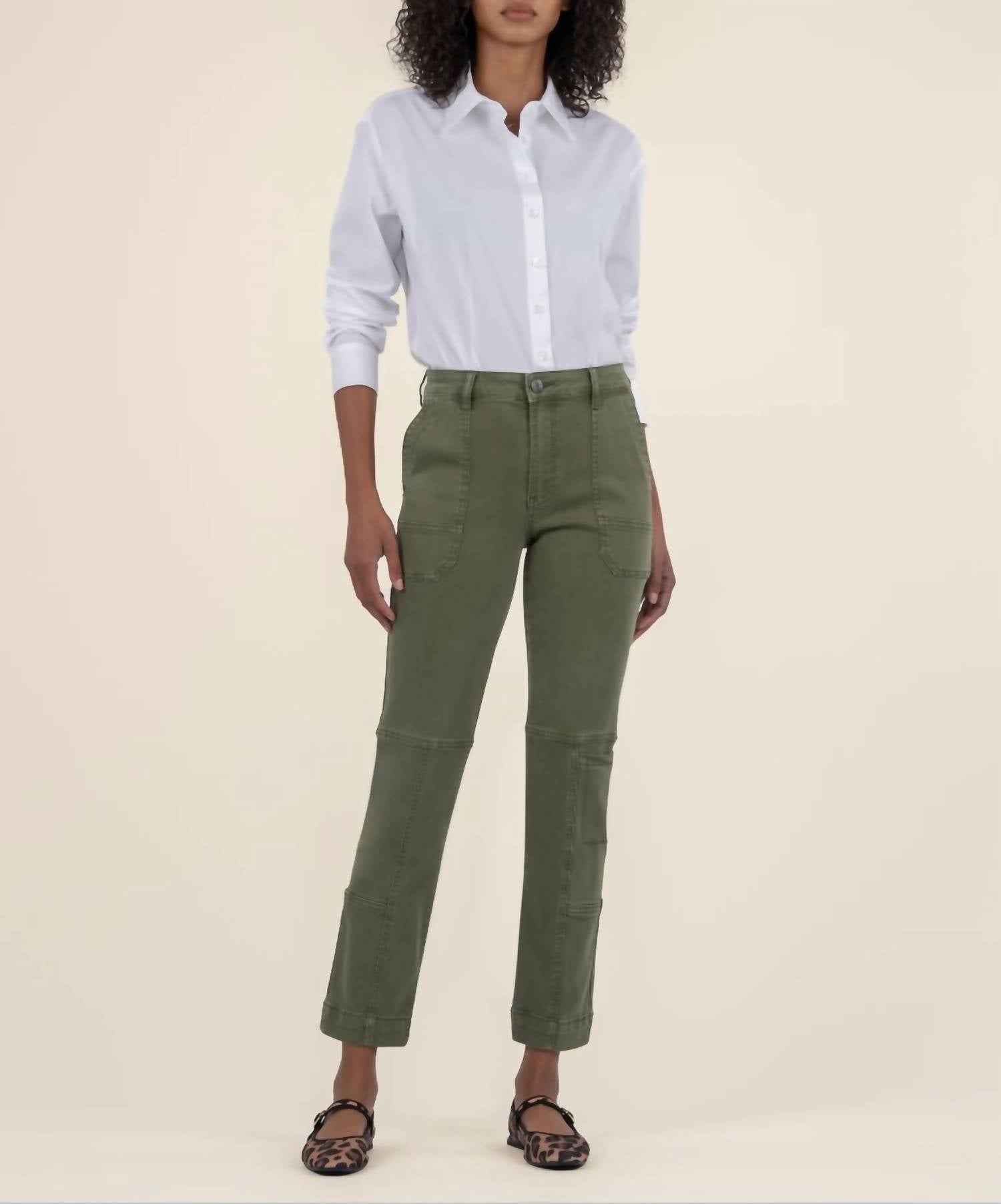 Kut From The Kloth - Elizabeth High Rise Straight Leg Jeans