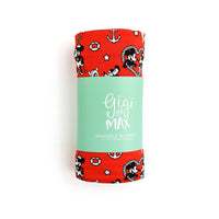 Gigi And Max - Willie Mickey Swaddle Bamboo Baby Blanket