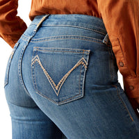 ARIAT Perfect Rise Isabelle Wide Trouser Jeans in albuquerque - women's pants - alternate view
