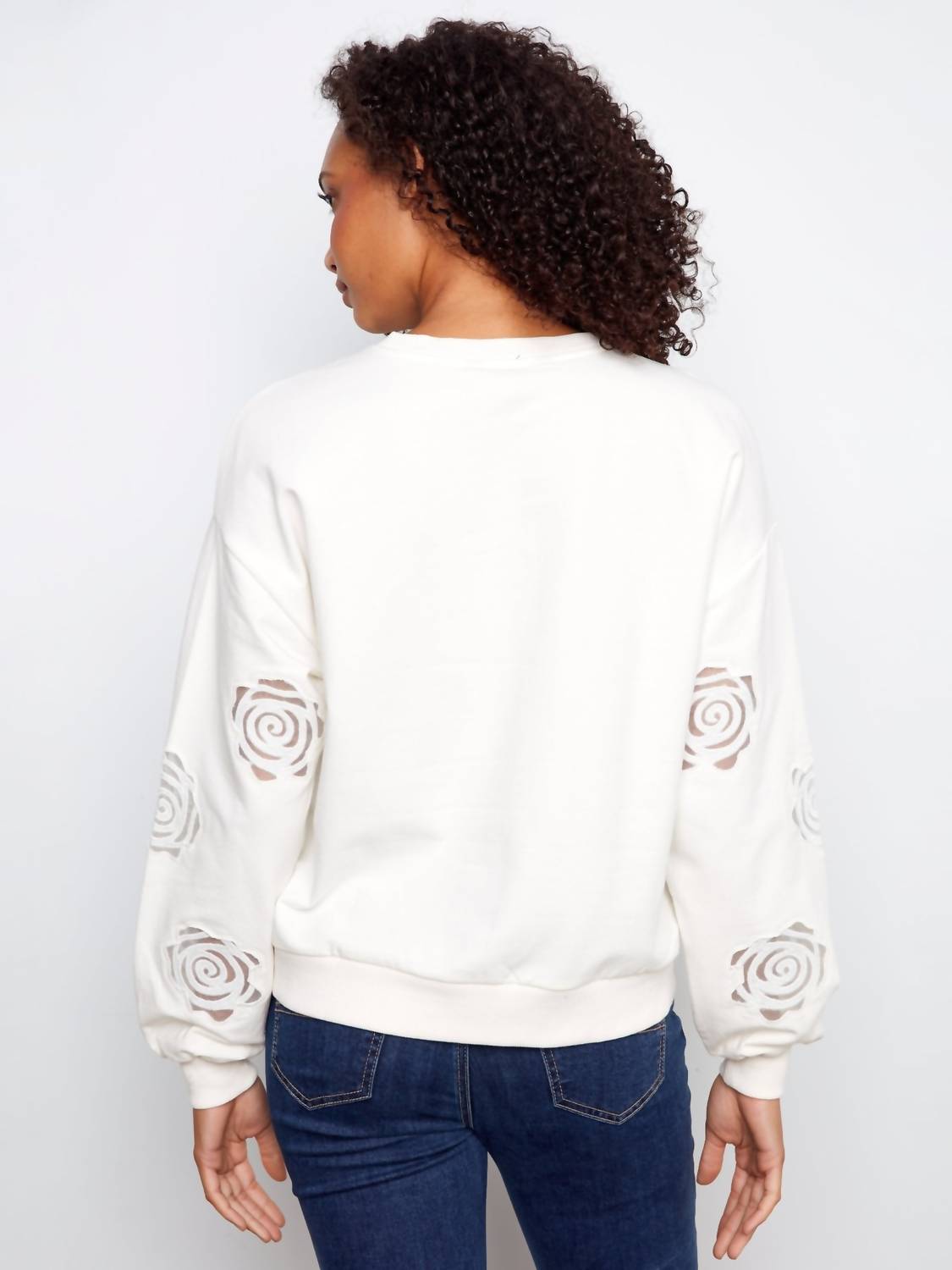 Charlie B - Long Sleeve French Terry Top