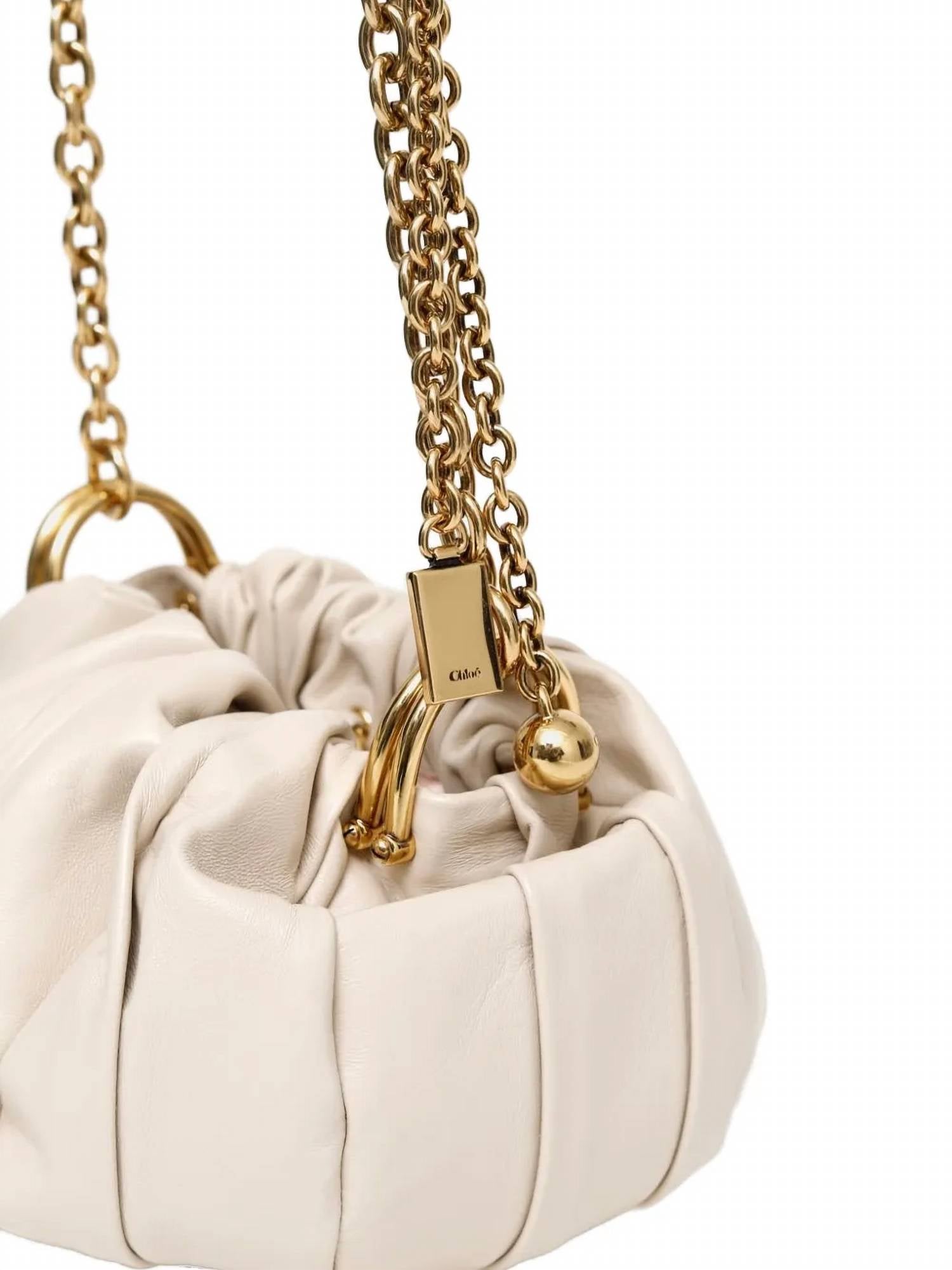Chloe - Women's Plisse Shoulder Bag