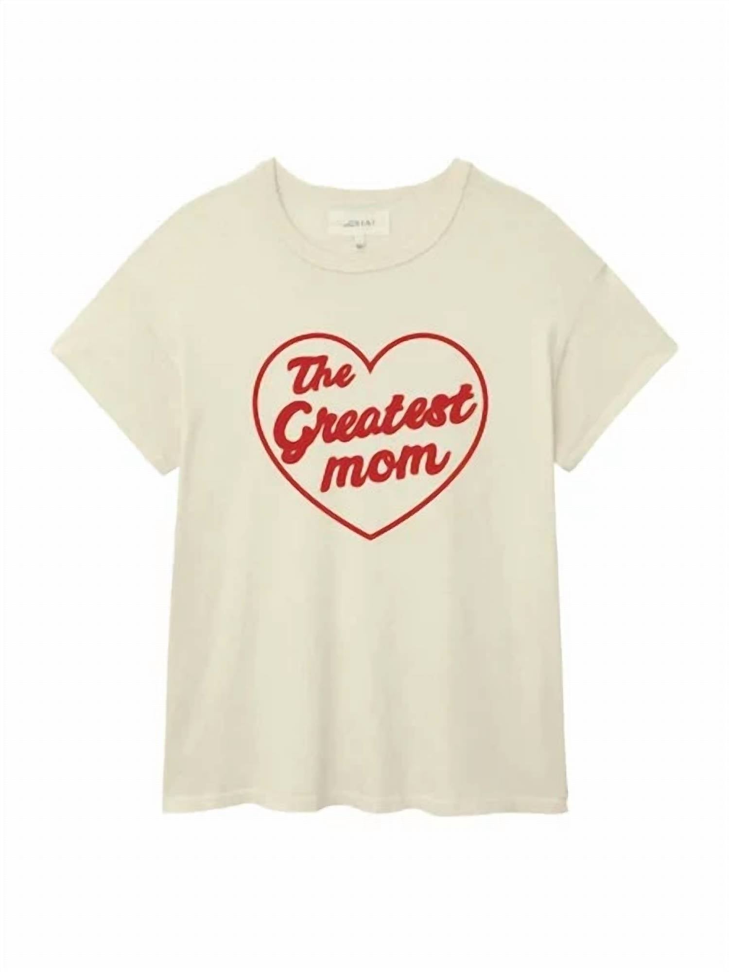 The Great. - Greatest Mom Boxy Crew Tee