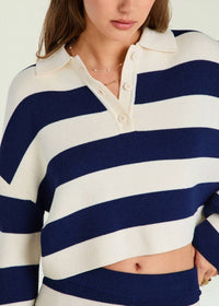 Ser.O.Ya - Ryla Long Sleeve Stripe Sweater