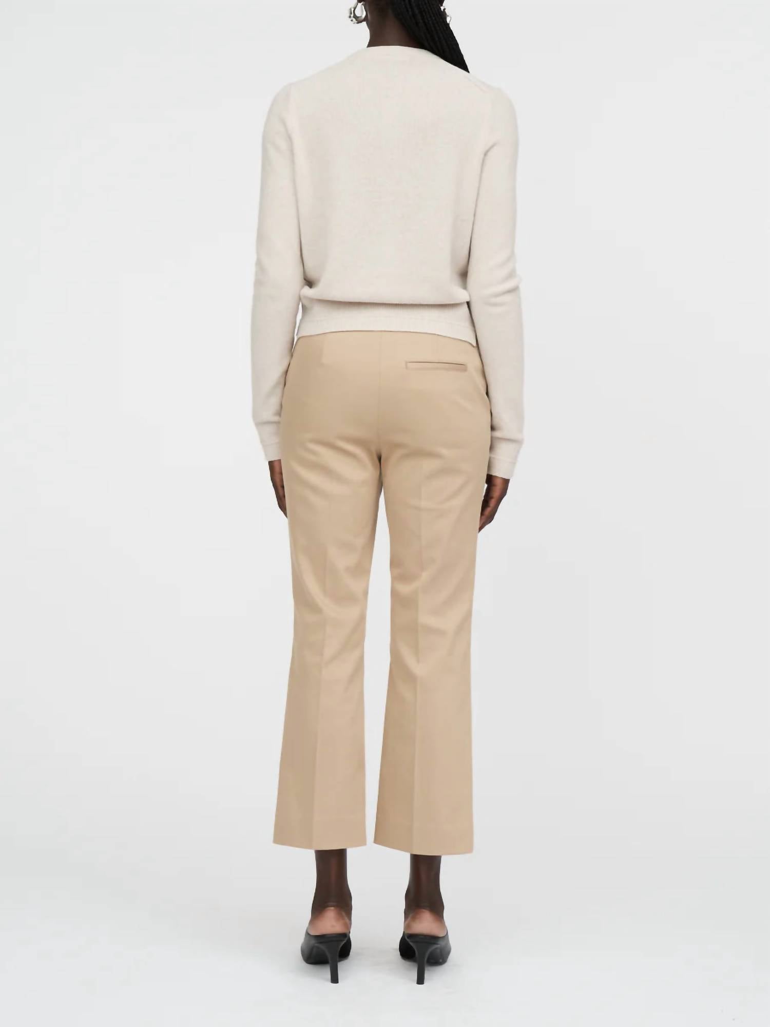 Maria Mcmanus - High Waisted Crop Trouser