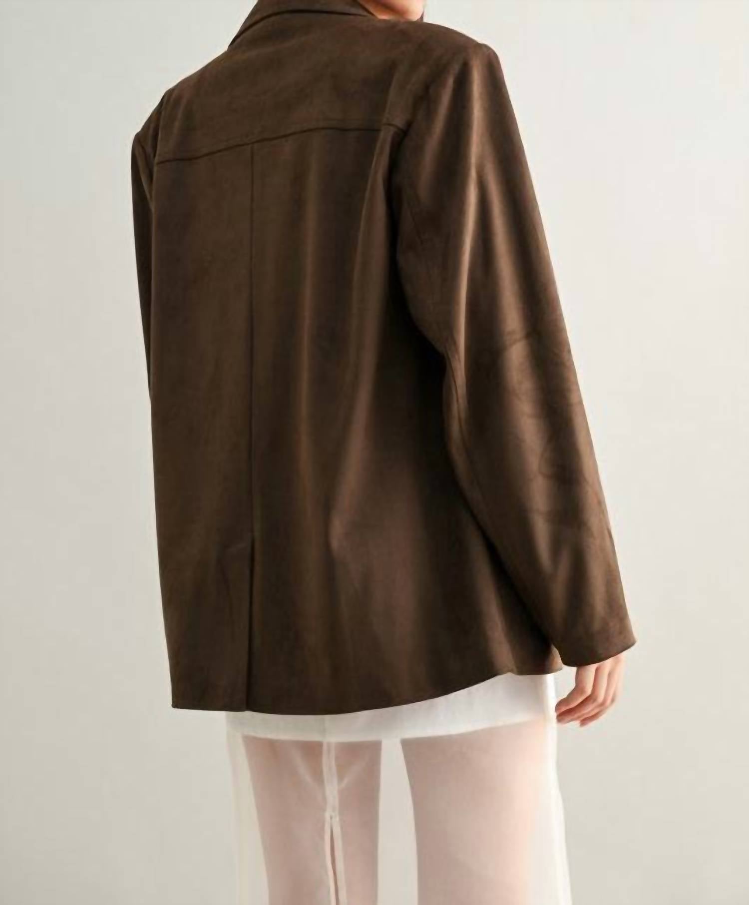 Mable - Sadie Suede Blazer