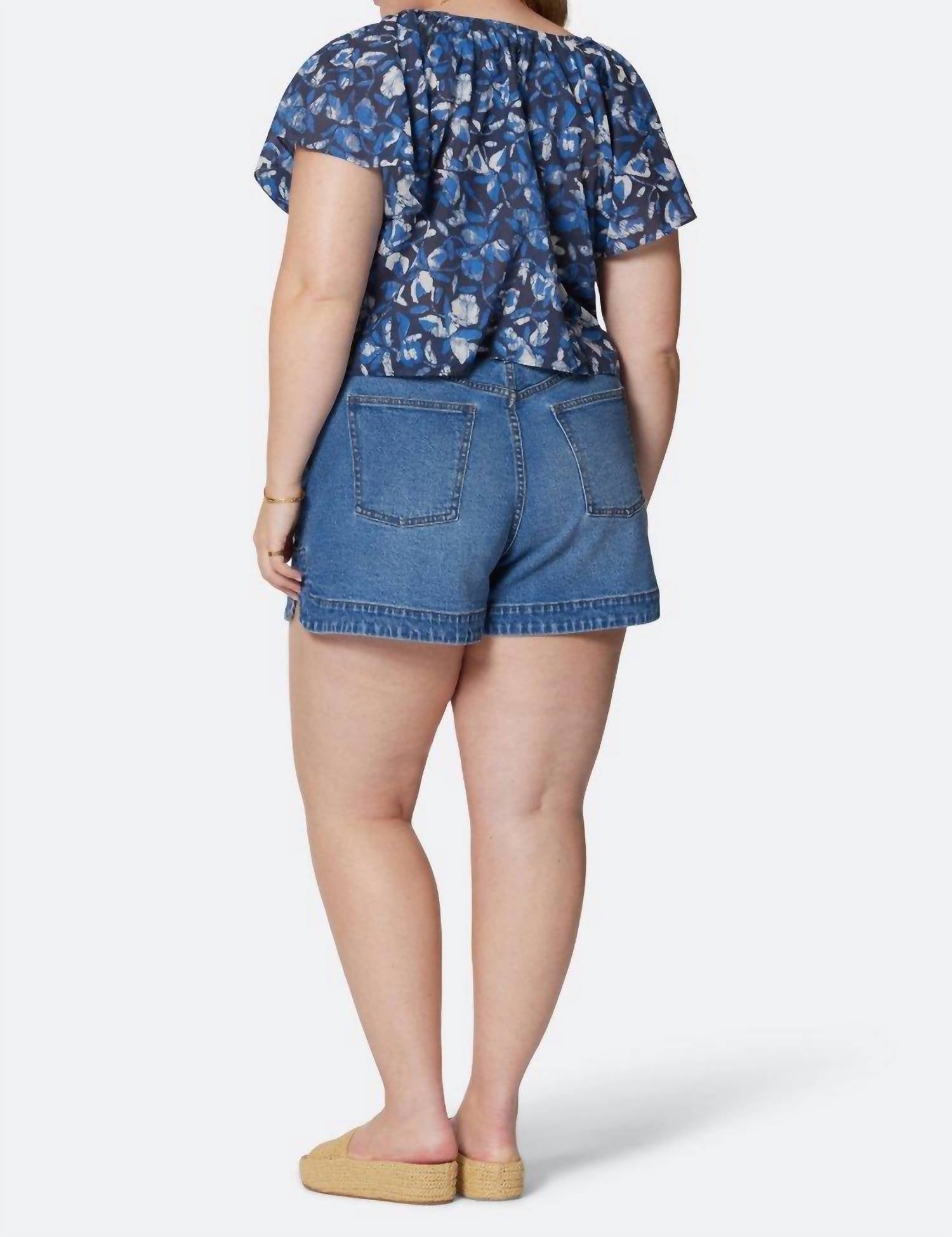 Joie - KATYA SHORT SLEEVE COTTON TOP