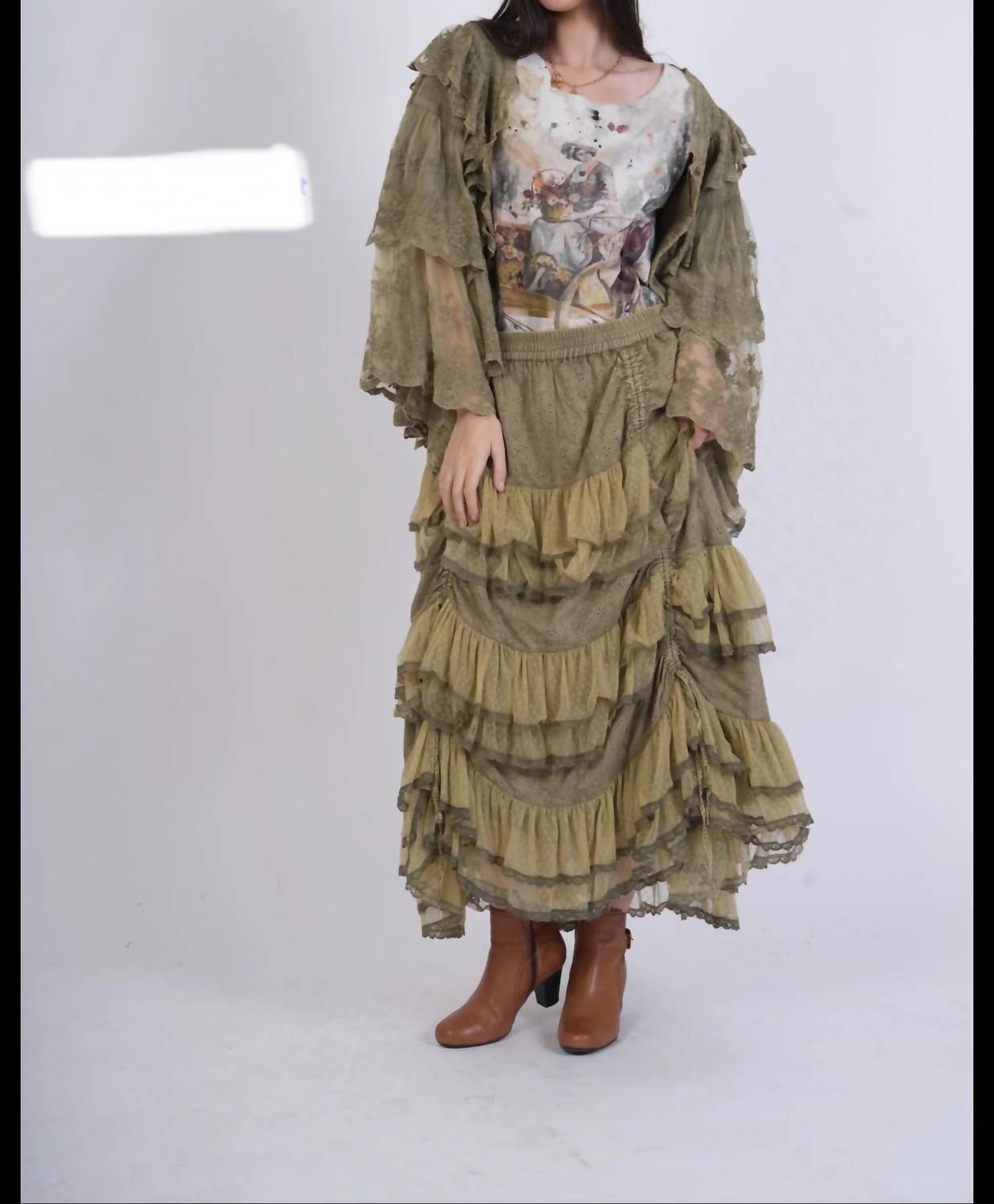 Paperlace - Women's Lacy Dream Button Blouse