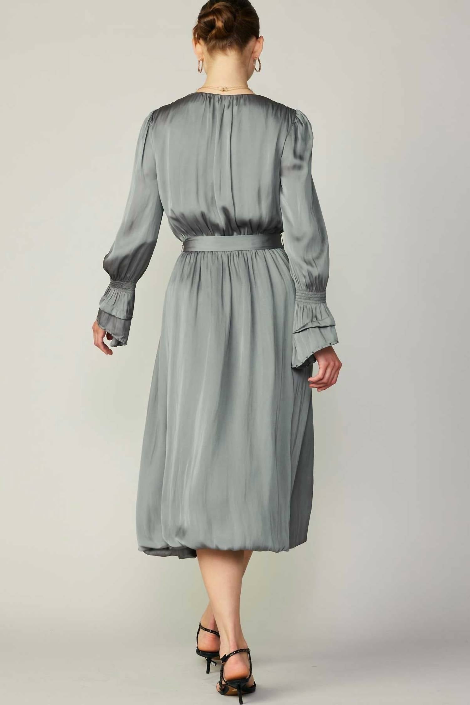 Current Air - Silk Wrap Dress