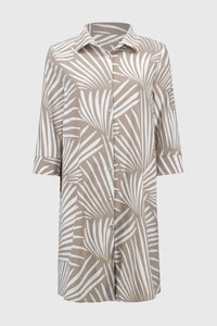 Joseph Ribkoff - Casual Knee Length Shirt Dress