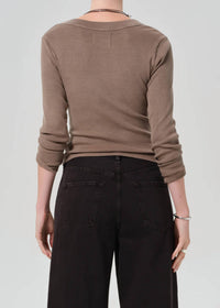 Citizens Of Humanity - Varra Long Sleeve Henley Tee
