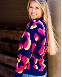 Layerz Clothing - Emerson Abstract Sweater