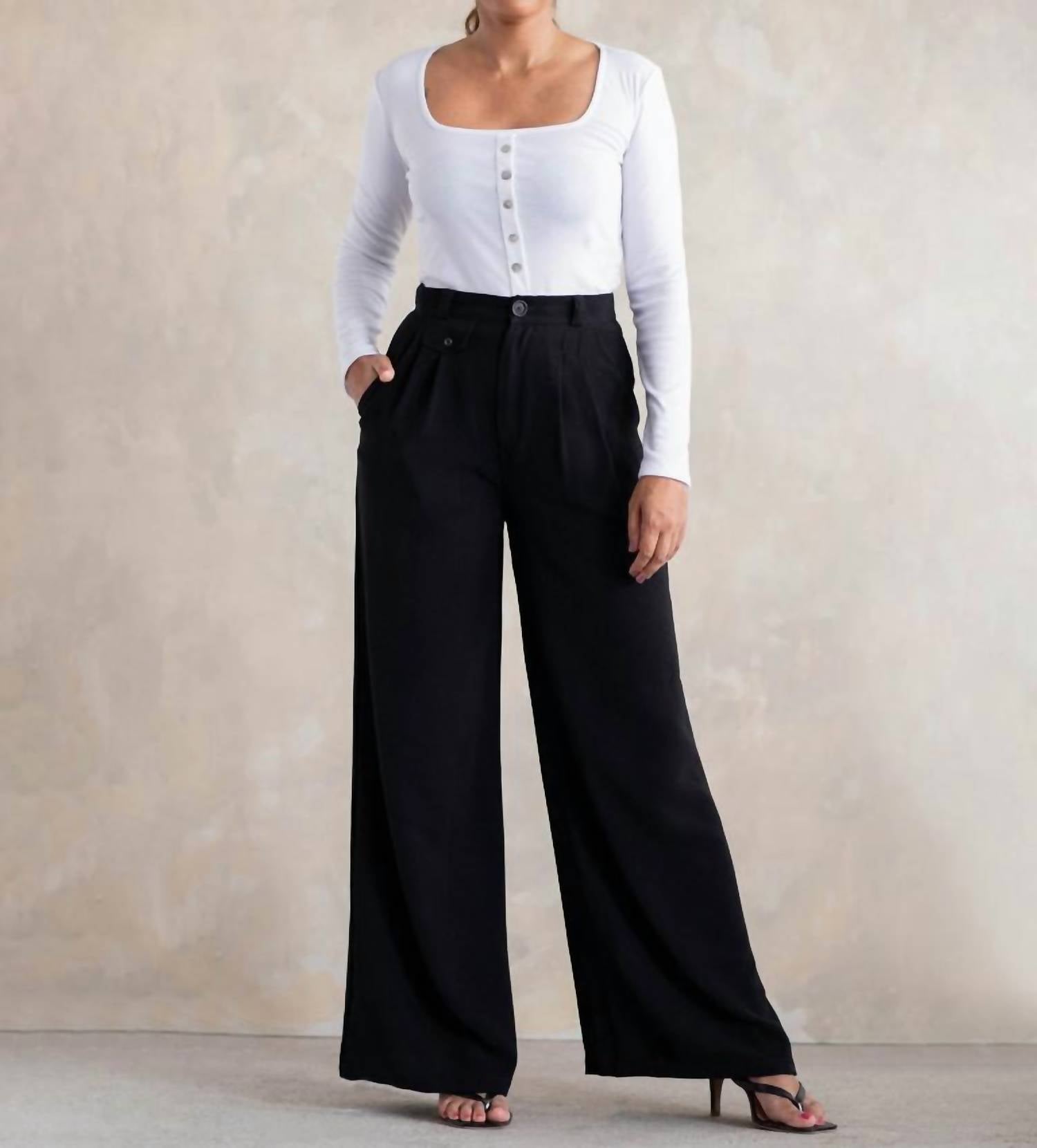 Kori - Santa Monica Wide Leg Pants