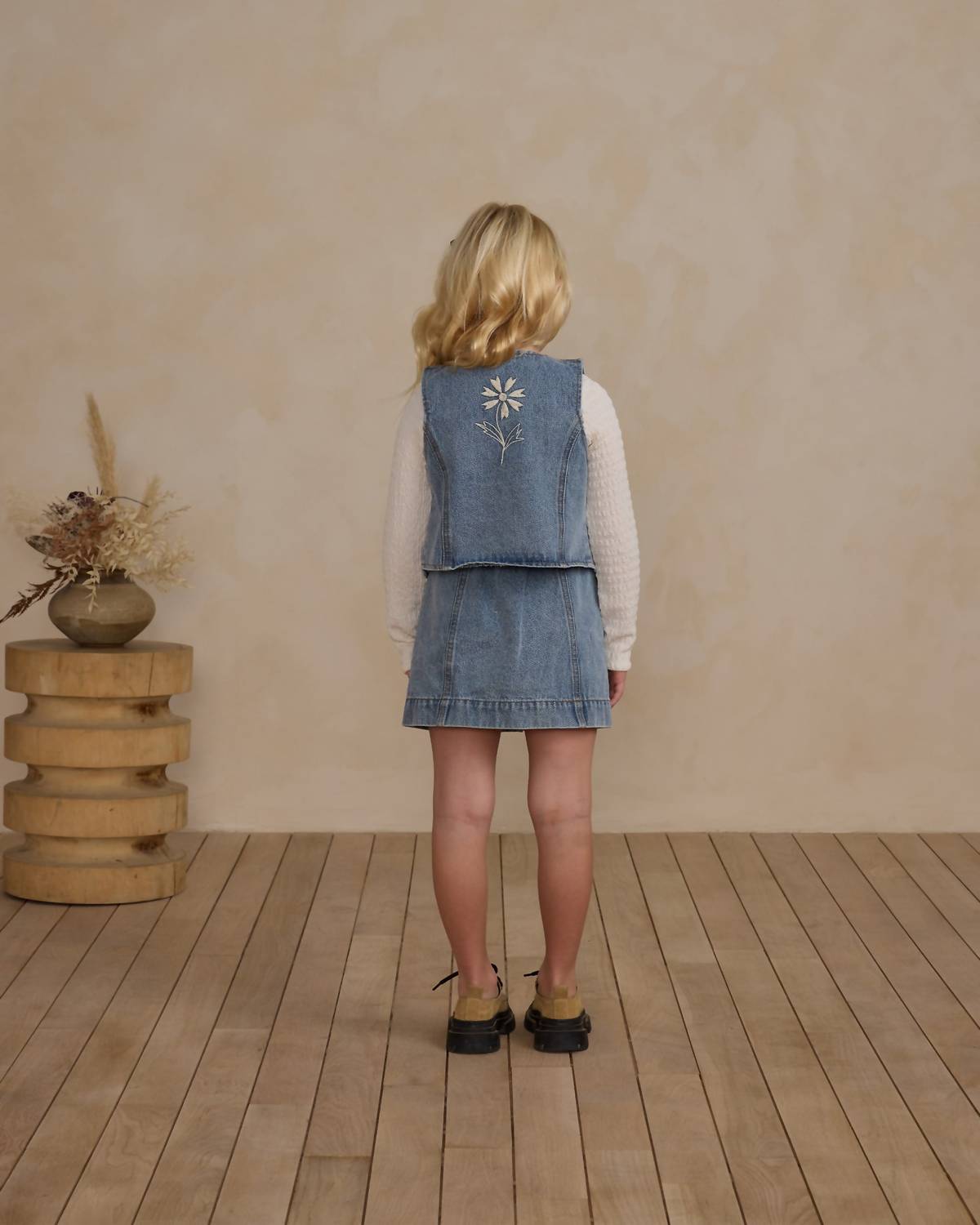 Rylee + Cru - Girls' Denim Vest