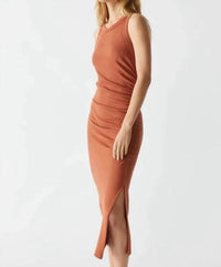 Michael Stars - Tala Sleeveless Shirred Seam Midi Dress