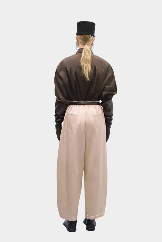 Cordera - Satin Curved Pants