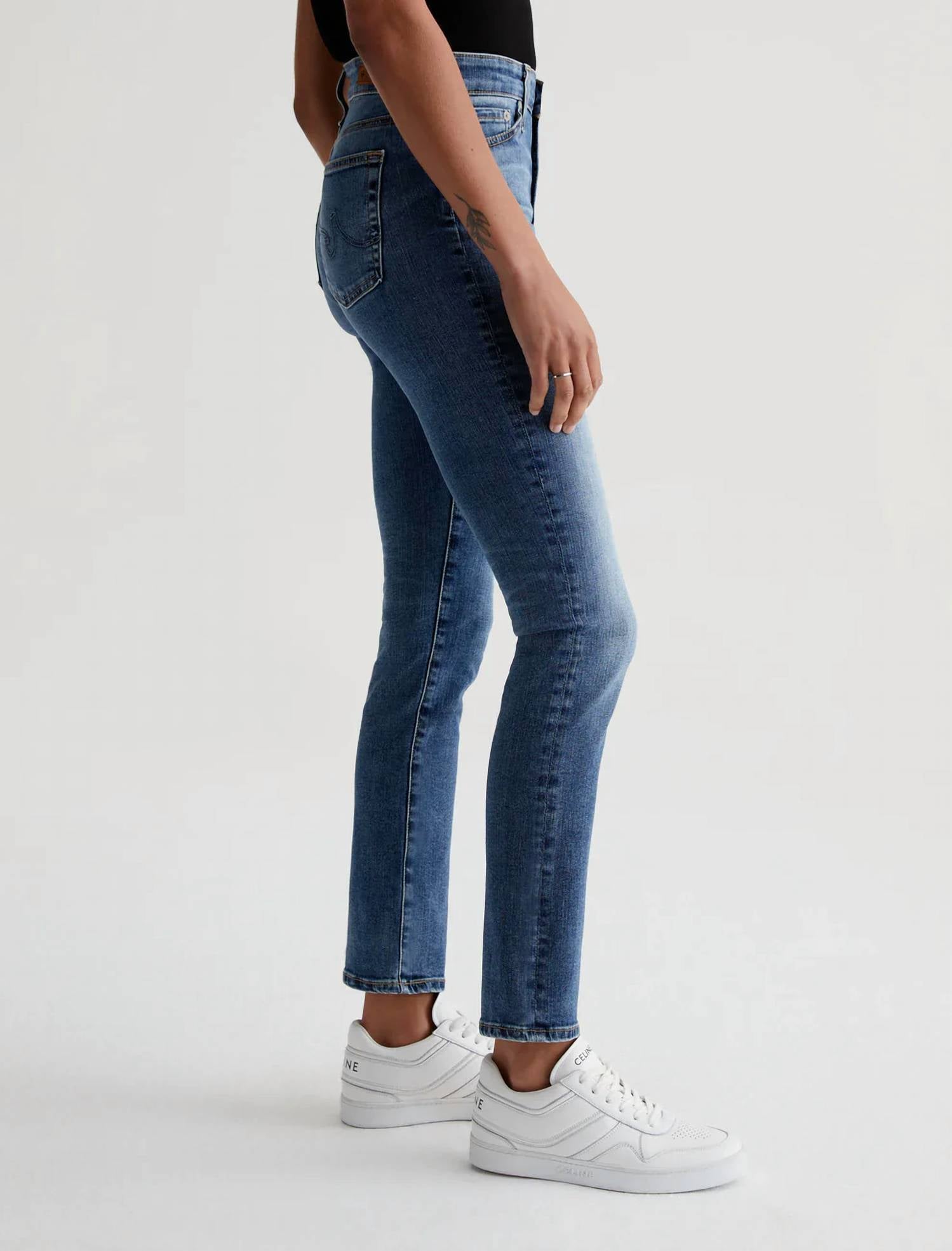 Ag Jeans - Mari High-rise Straight Leg Jean