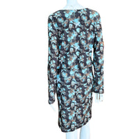 Viereck - Women's Abstract Mini Dress With Ruched Sides