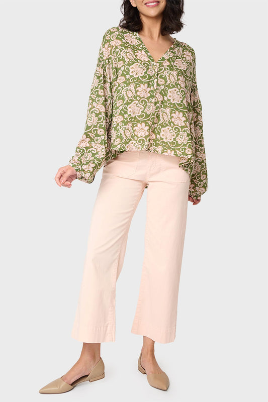 Sanctuary - Marine Crop Pant