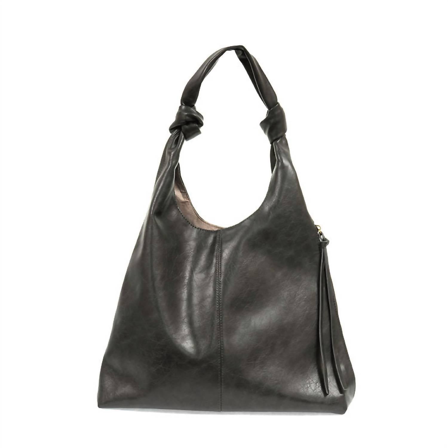 Joy Susan Women's Addie Knot Handle Hobo Bag in brown - women's bag - view 4