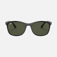 Ray Ban - Men's Square Sunglasses Polished Black Nylon Frame