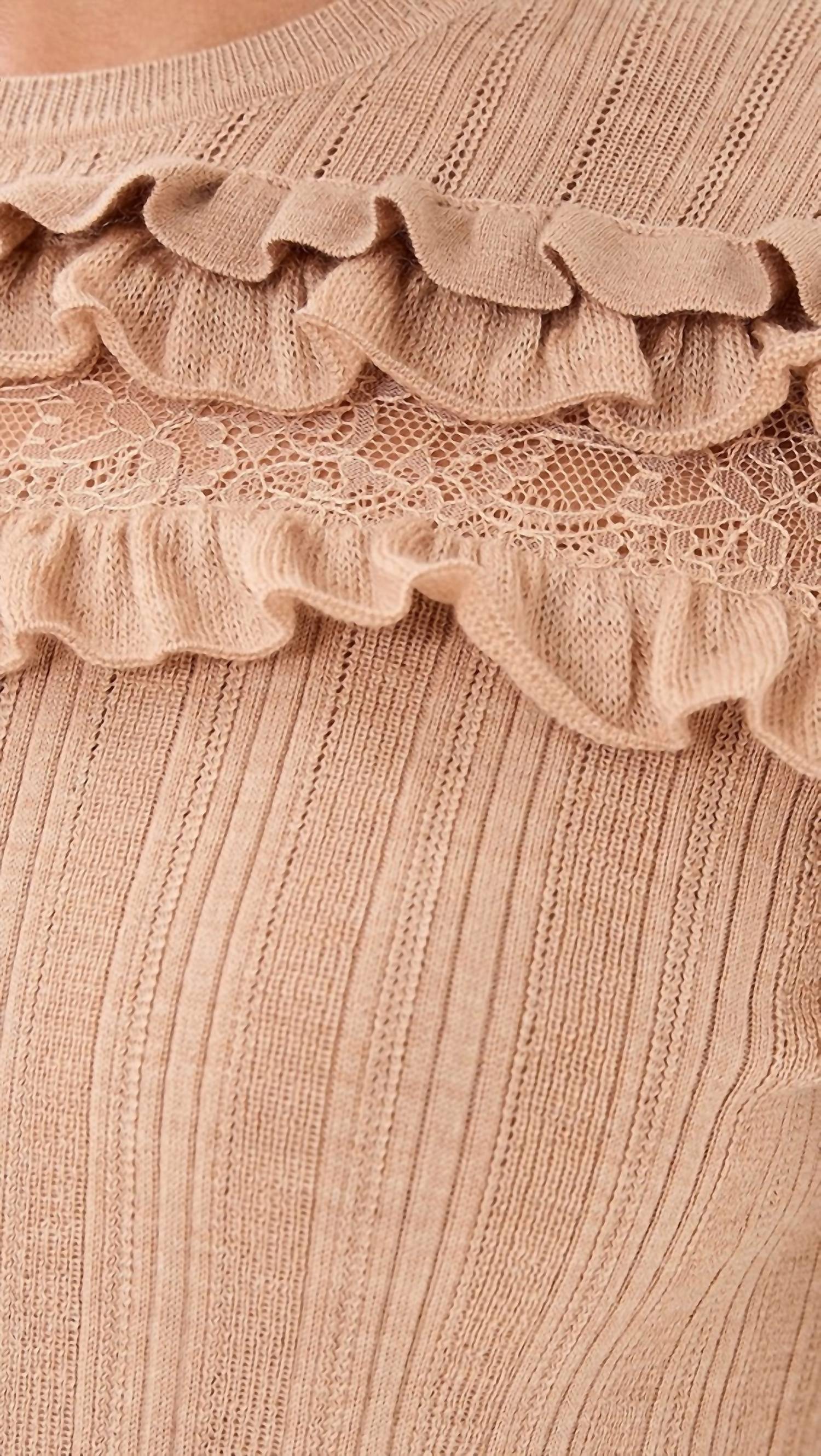 Ulla Johnson - Salima Short Sleeve Knit Top