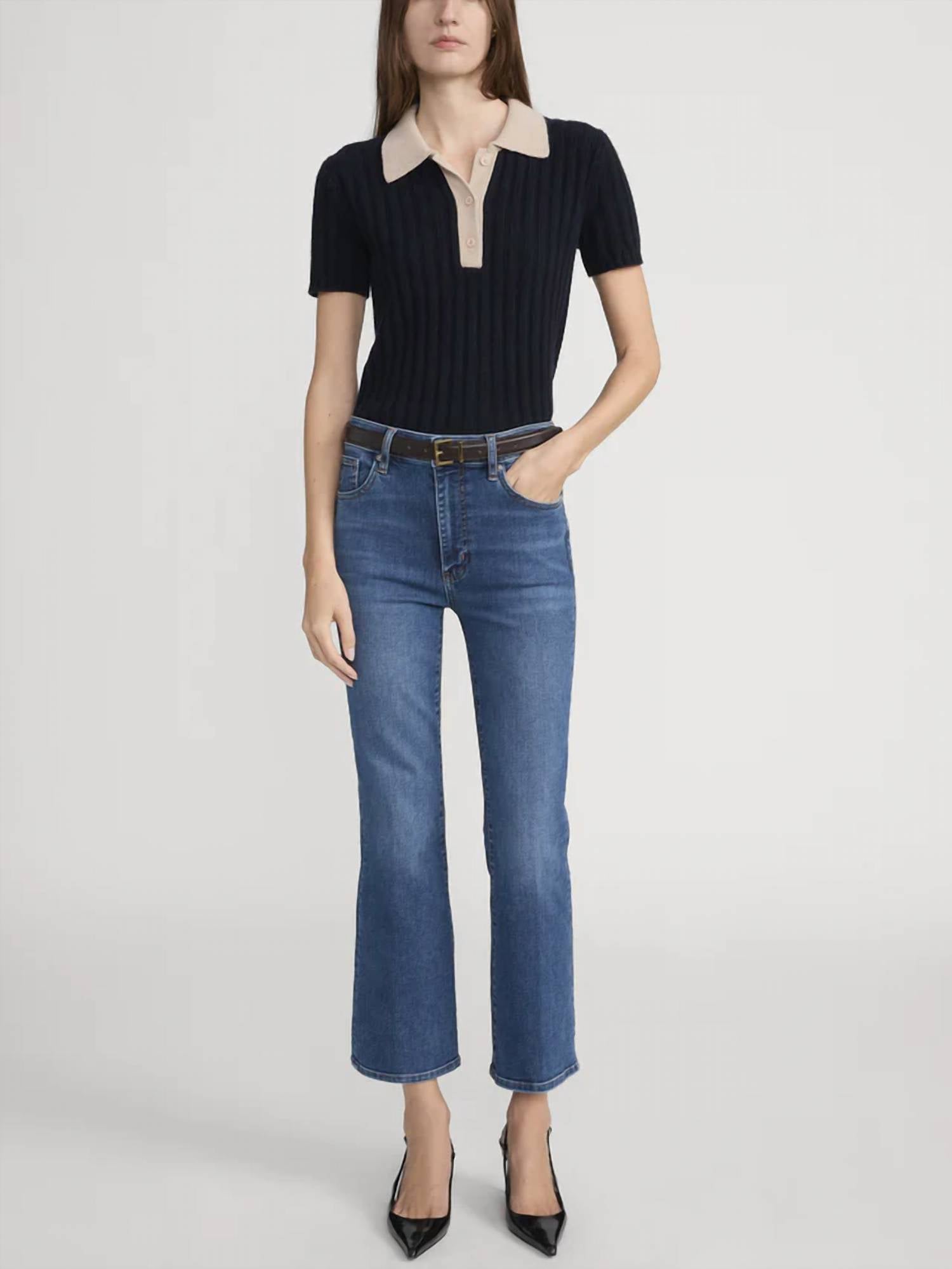 Frame - Reboot Crop Bootcut Jeans