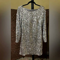 Sachin & Babi - Cameron Sequin Cowl Back Mini Dress
