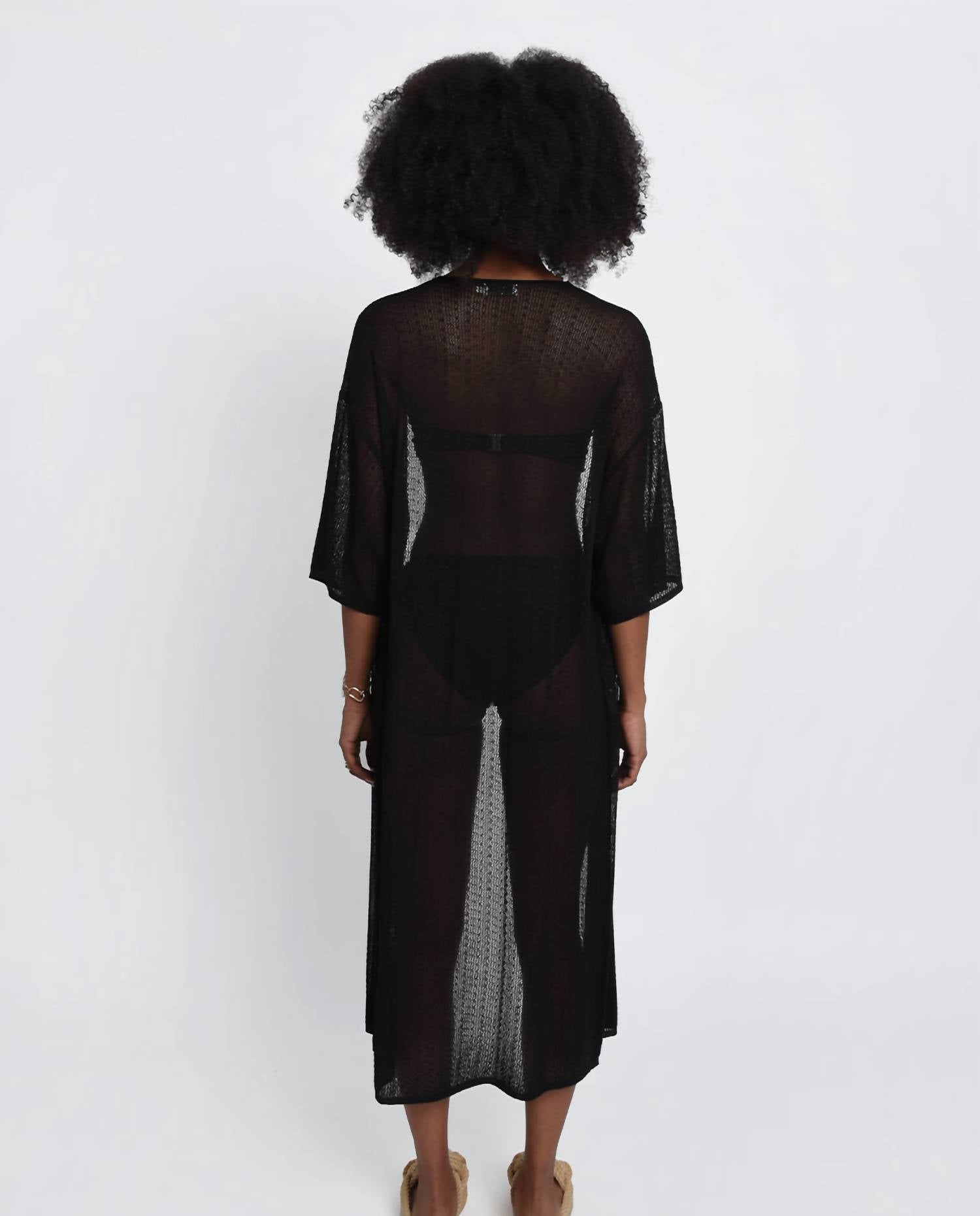 Molly Bracken - Mid-length Fine Knit Cardigan