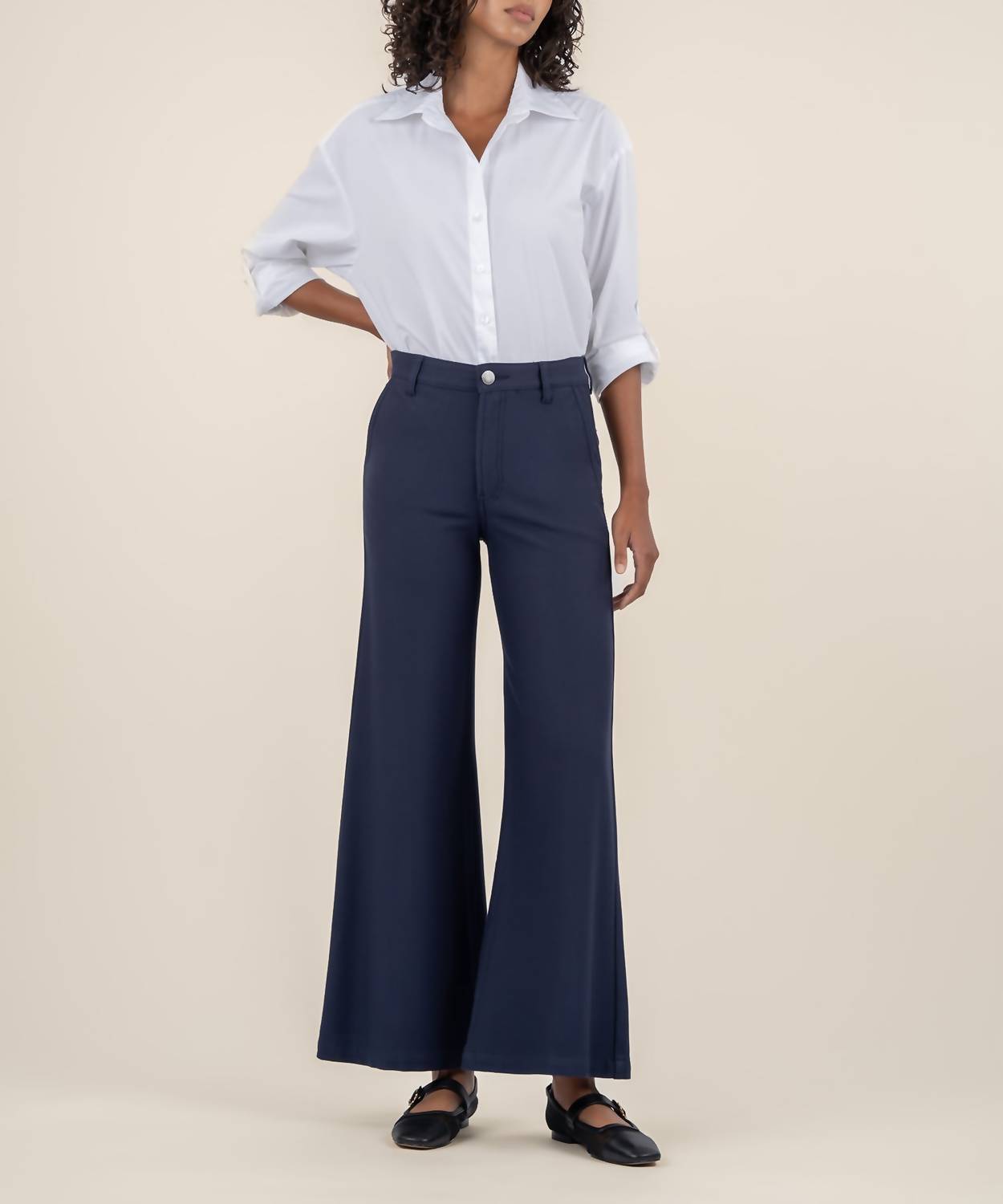 Kut From The Kloth - Meg High Rise Wide Leg Ponte Trouser