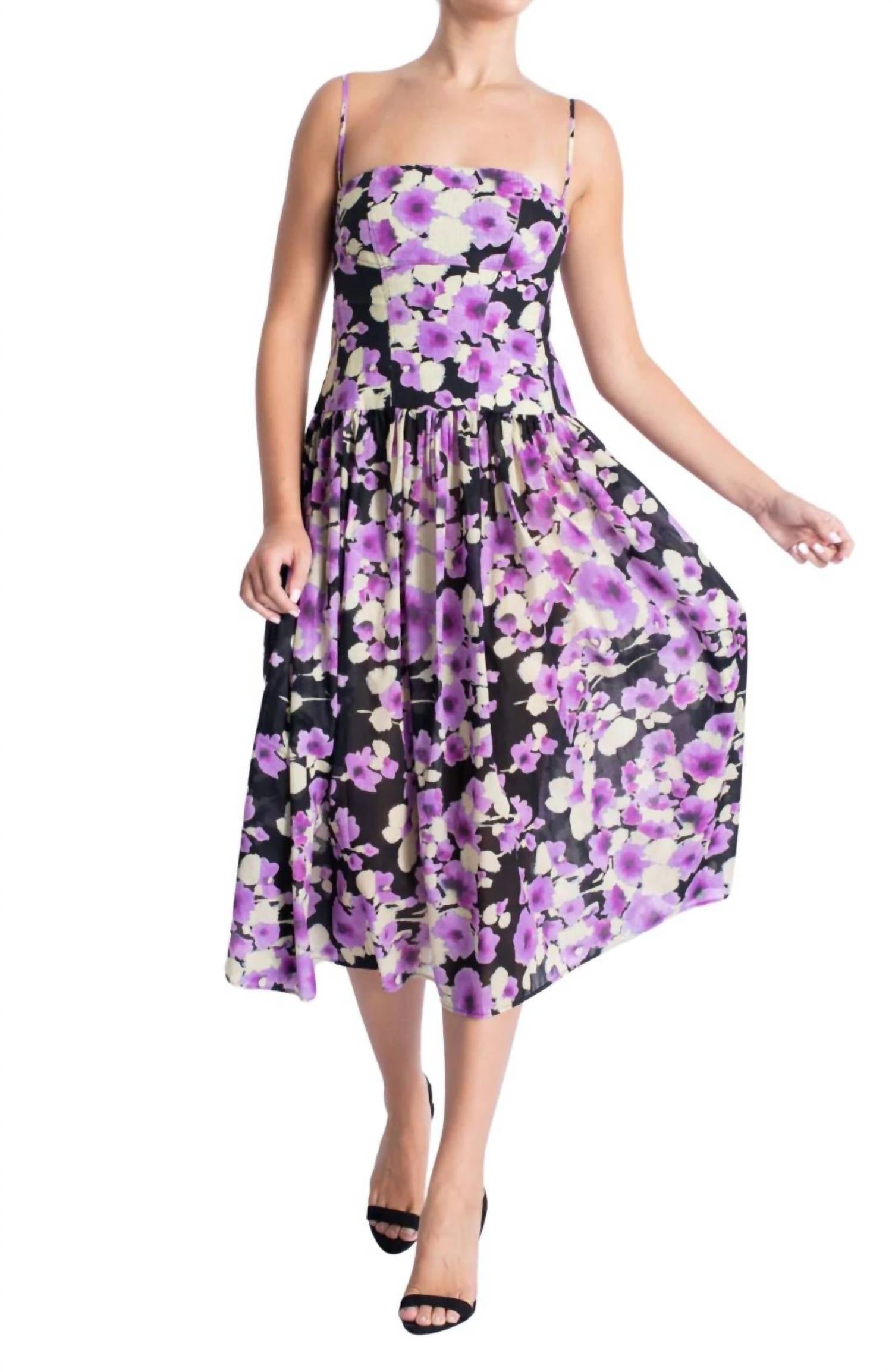 Karina Grimaldi - Truman Print Midi Dress