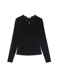 Frame - Keyhole Long Sleeve Top