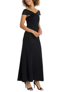 Maggy London - Off The Shoulder Long Evening Dress