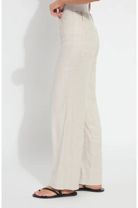 Lysse - Gabriela Hi-Waist Pintuck Wide Leg Pant